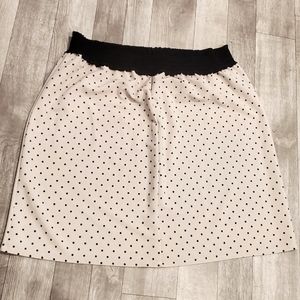 Metro Wear Polka-dot Skirt